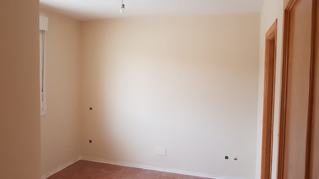 Acabado quitar gotelé en Valencia