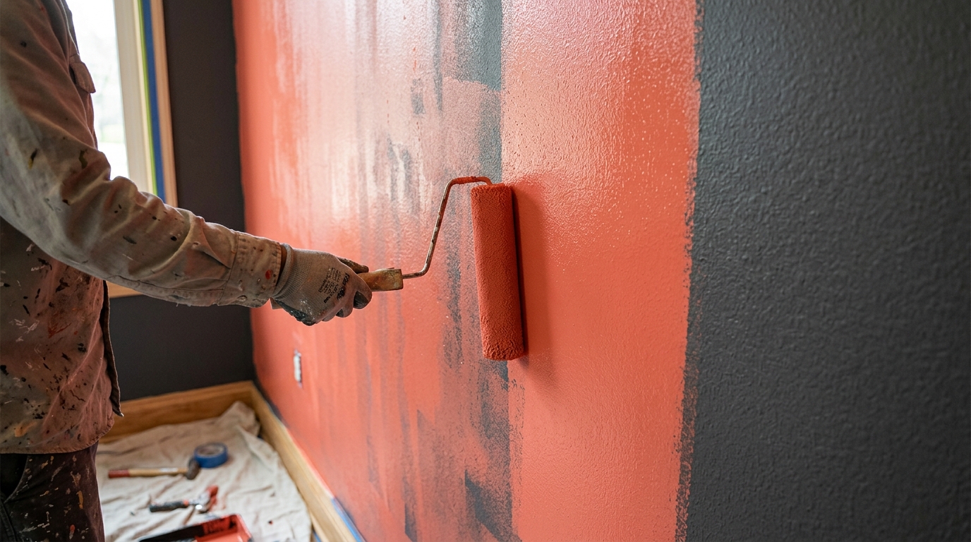 ¿Cuántas manos de pintura necesita una pared? Guía según el color y el estado de la superficie
